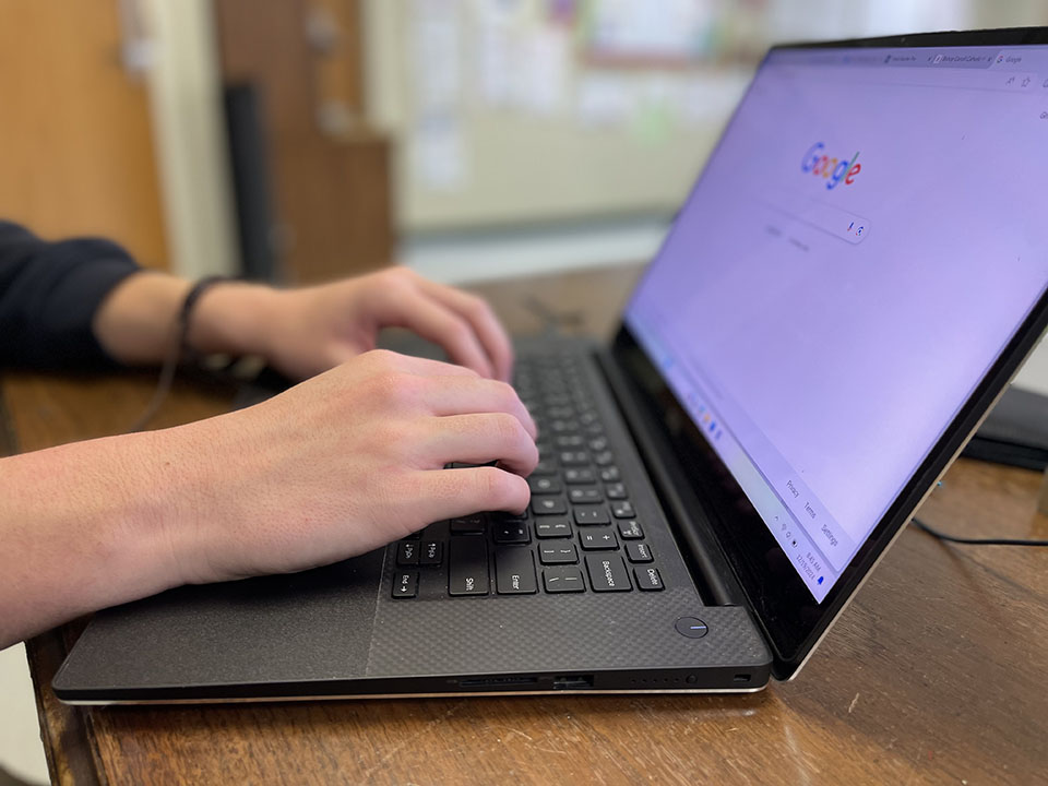 New software will allow teachers to monitor students online. 